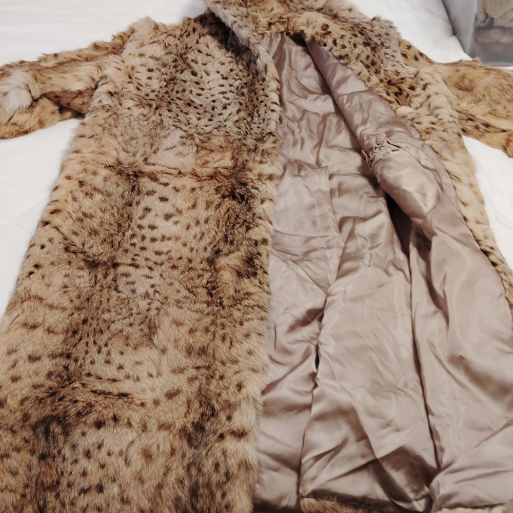 Cheetah fur coat